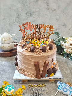 Foto resep Chocolate birthday cake