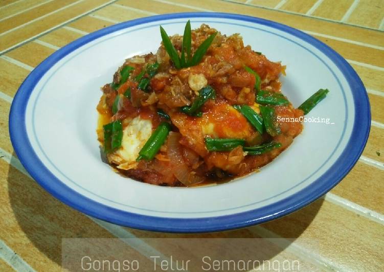 Bahan Gongso Telur Semarangan 🍳 | Cara Bikin Gongso Telur Semarangan 🍳 Yang Lezat