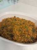 Chorizo and Roasted Poblano Wild Rice