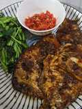 Ikan Bakar Pedas Teflon Mudah Sederhana
