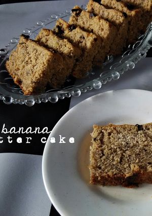 Foto resep BANANA BUTTER CAKE a la Koh Andre