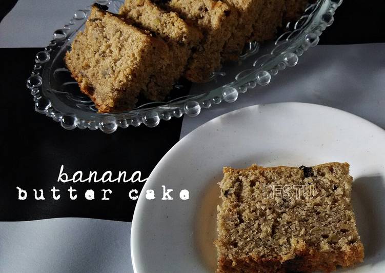 10 Resep: BANANA BUTTER CAKE a la Koh Andre yang Enak Banget!