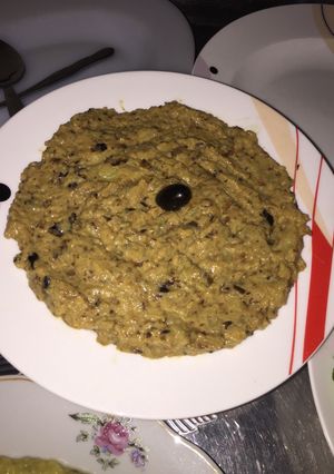 صورة لوصفة بابا غنوج ع طريقتي