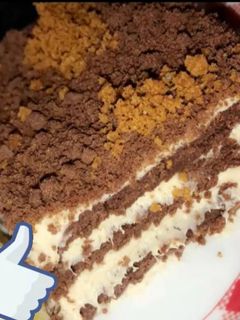 صورة لوصفة لاتيه كيك 🍫