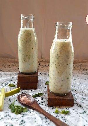 A picture of Raw Mango Masala Chaas.