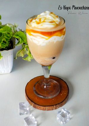 Foto resep 820. Es Kopi Caramel Mochaccino