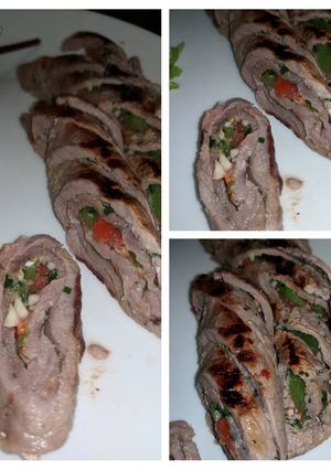 A picture of Beef Roll ups.