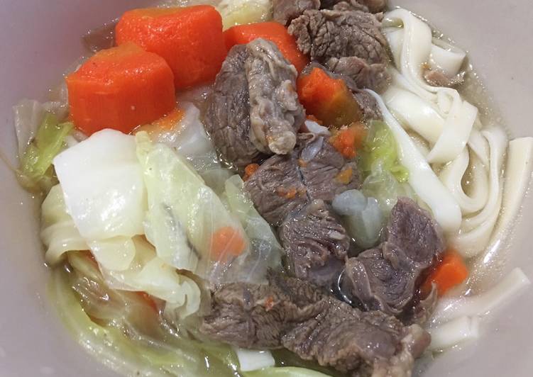 清燉蔬菜牛肉麵
