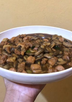 Foto resep Ayam Jamur