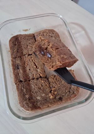 A picture of 8 mins microwave Banana Cake.