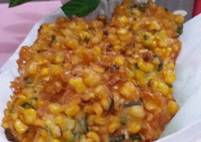 Cara Gampang Membuat Bakwan jagung manado Anti Gagal