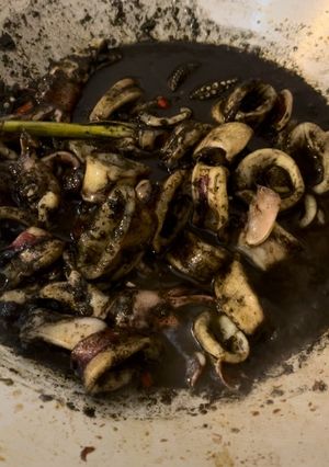 Foto resep Cumi Tinta hitam