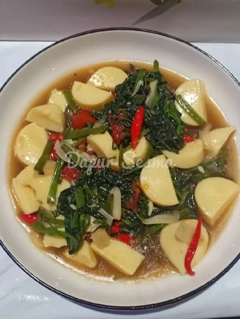 Cara Mudah Membikin Resep Tumis Kangkung Tahu Saus Tiram yang Menggugah Selera Anti Ribet, Mantap Sekali