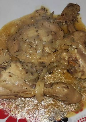 Foto principal de Pollo en salsa de cebolla