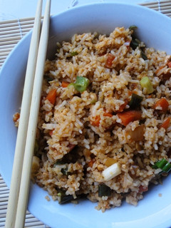 A picture of Nasi Goreng.