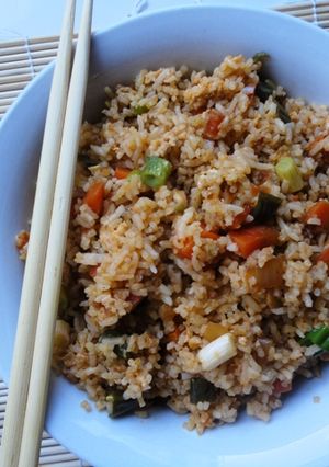 A picture of Nasi Goreng.