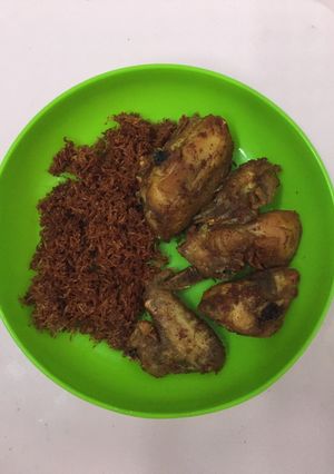 Foto resep Ayam goreng serundeng (ungkep)🍗