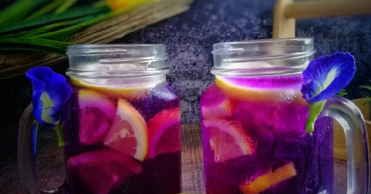 Resipi Iced Lemon Blue Pea Tea oleh Norashikin Rahmat Cookpad