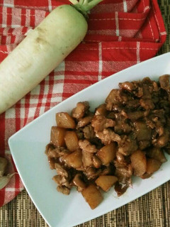 Foto resep Lobak ayam bumbu teriyaki