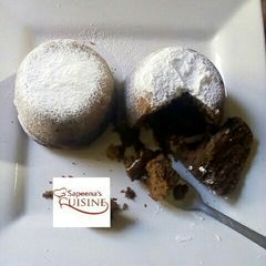 A picture of Chocolate lava cake.