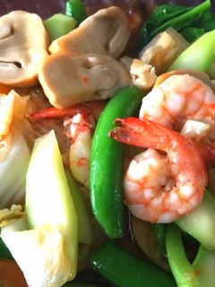 รูปของ ผัดผักรวมกุ้ง