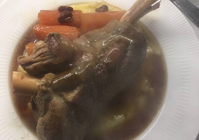 Easiest Way to Prepare Super Quick Homemade Lamb shank