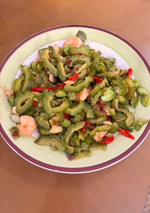 Foto resep Tumis Pare Udang dan Pete
