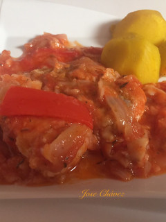Una foto de Pescado encebollado”Sin grasas”