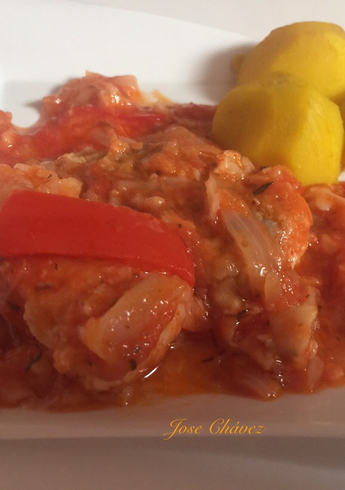 Una foto de Pescado encebollado”Sin grasas”