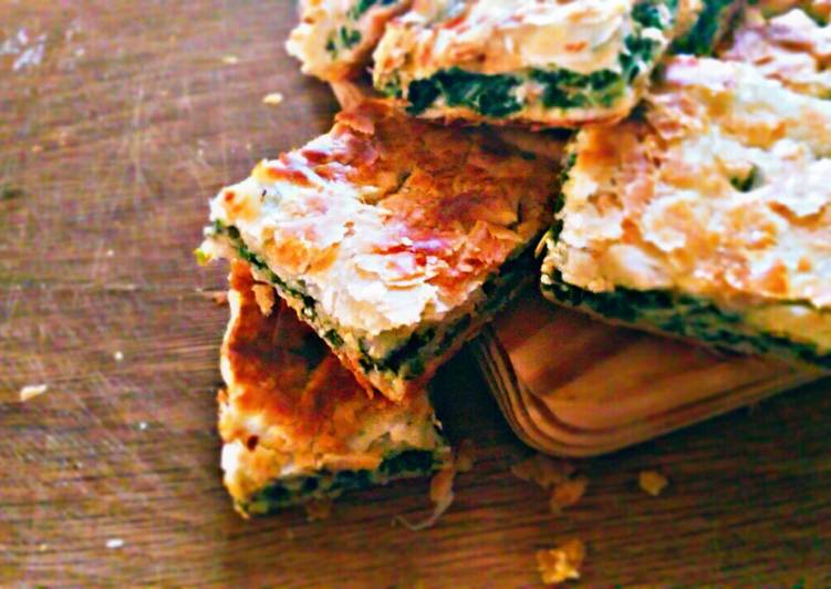 Pizza rustica con spinaci