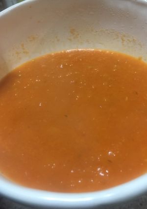 Una foto de Sopa de tomate