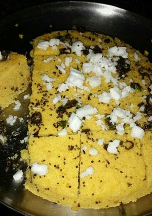 A picture of Dhokla.
