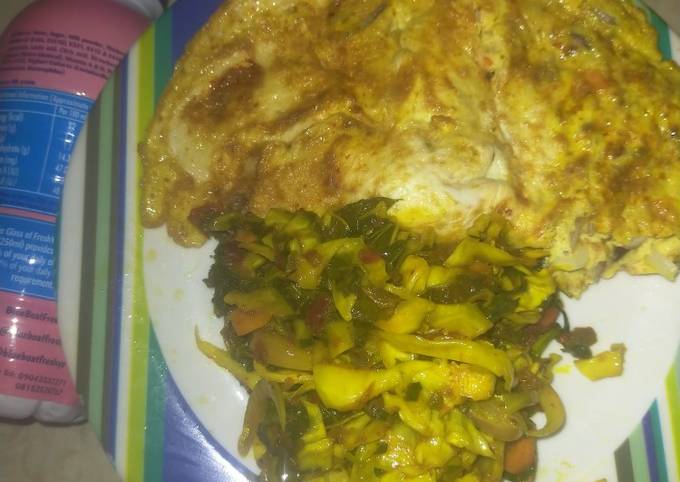 Easiest Way to Prepare Delicious Veggy-Egg