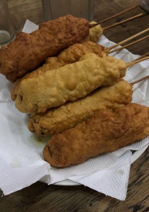 Foto resep Cheesy Corndog