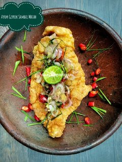 Foto resep Ayam Geprek Crispy Sambal Matah