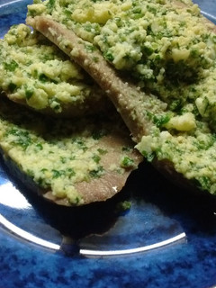 Una foto de Lengua a la vinagreta