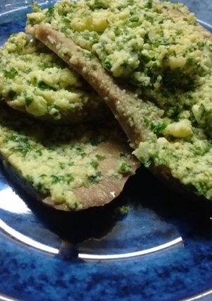Una foto de Lengua a la vinagreta