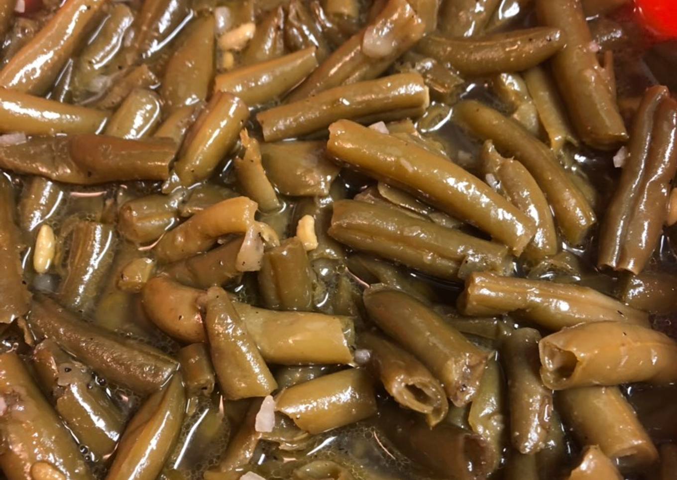 Recipe of Speedy Southern smoky green beans