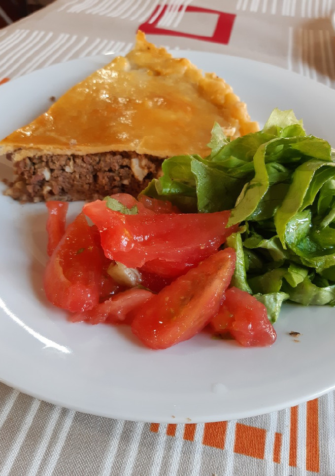 Una foto de Torta de carne