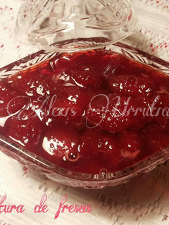 Una foto de Confitura de fresas avainilladas