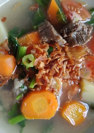 Foto resep Sop daging sapi kuah segar