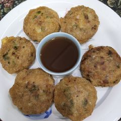 A picture of American Potato Kababs.