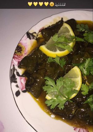 صورة لوصفة محشي الورق عنب