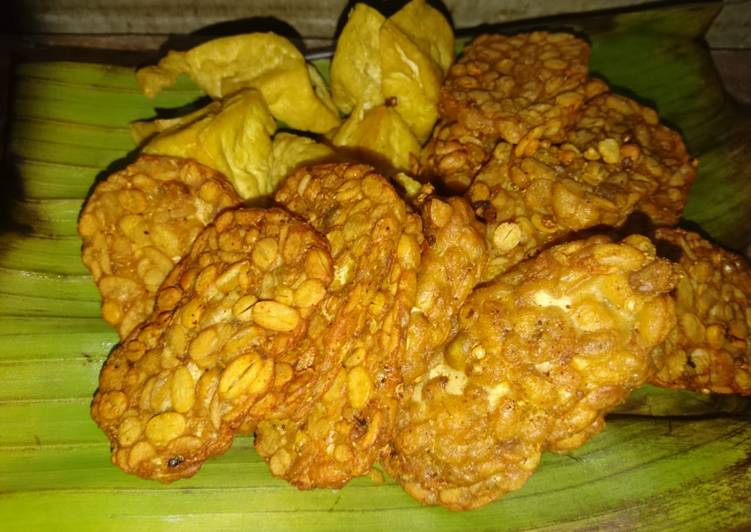 Resep Tempe tahu goreng, bumbu rebus yang enak