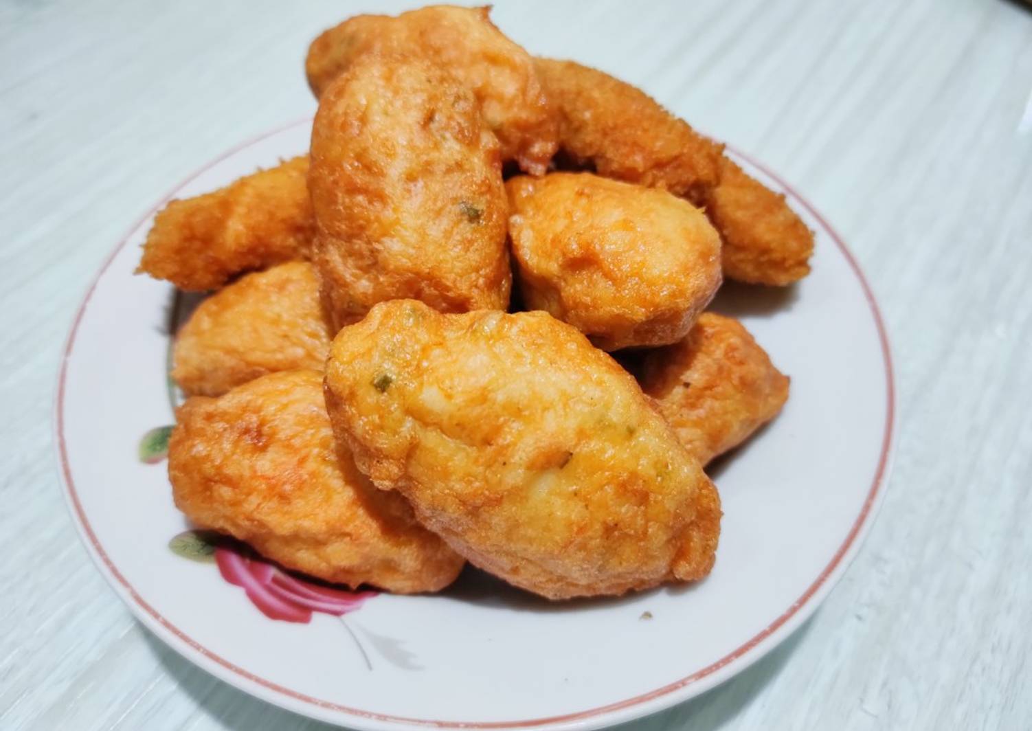 Resep Bakso ayam campur udang oleh velyn - Cookpad