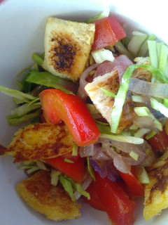 A picture of Crouton salad.