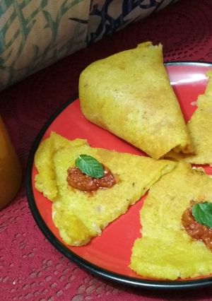 सूजी पोटैटो  पैनकेक (Suji potato pancake recipe in hindi) रेसिपी मुख्य फोटो