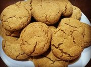 A picture of molasses cookies