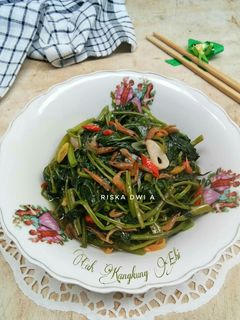 Foto resep Cah Kangkung Ebi