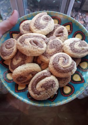 Una foto de Galletitas de vainilla y chocolate